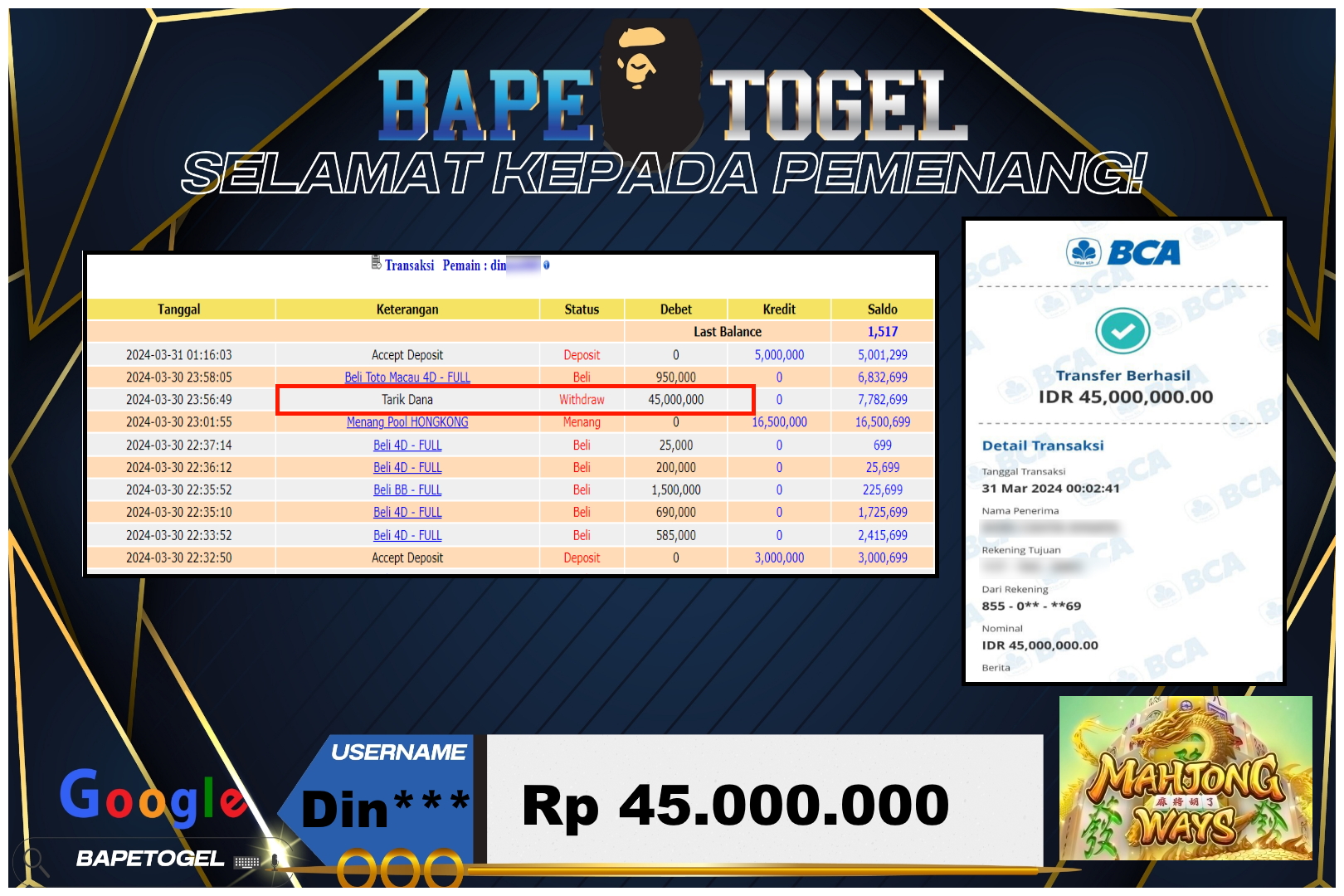 BAPETOGEL