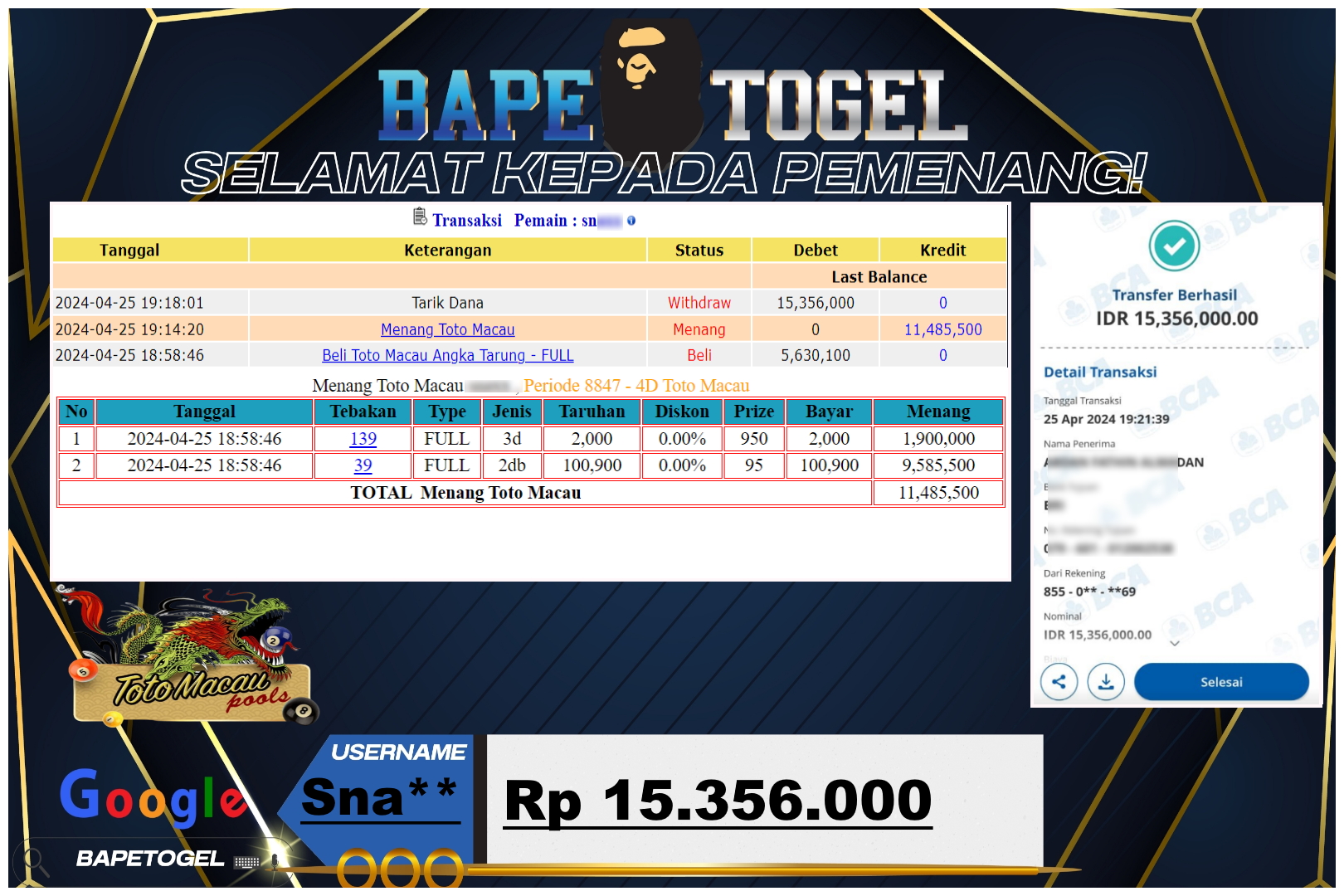 BAPETOGEL