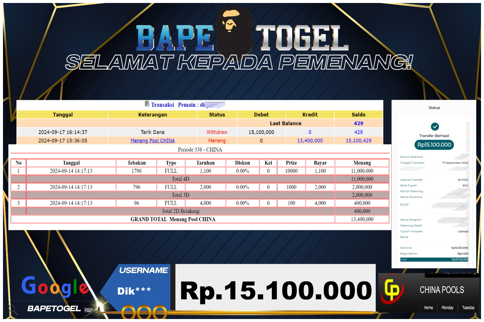 BAPETOGEL