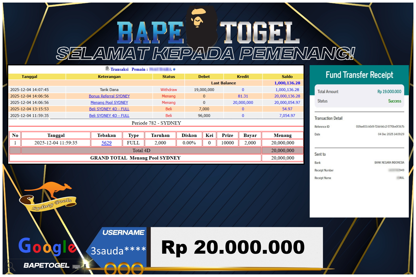 BAPETOGEL